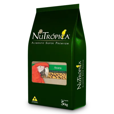 Ração Nutrópica para Araras Natural