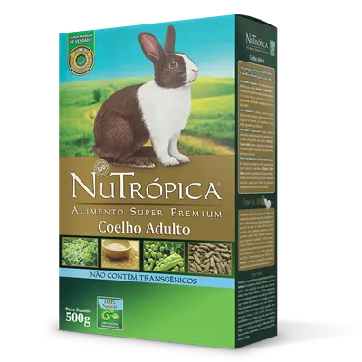 Ração Nutrópica para Coelho Adulto Super Premium
