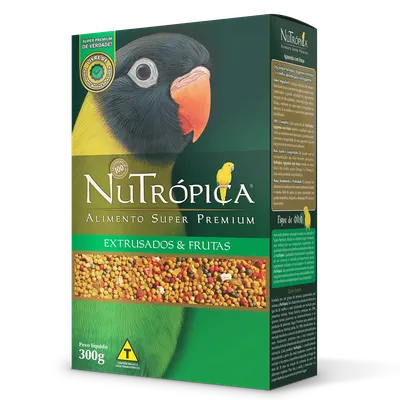 Ração Nutrópica para Agapornis com Frutas
