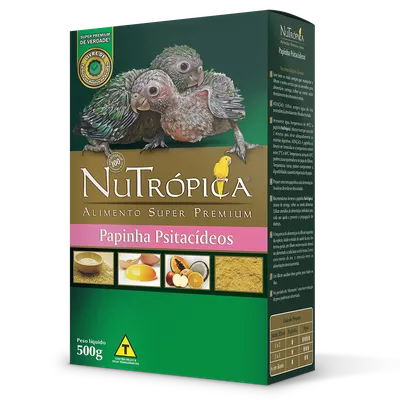 Ração Nutrópica Papinha Psitacideos