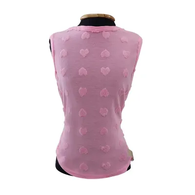 Blusa Coração Rosa Fábrica Pet