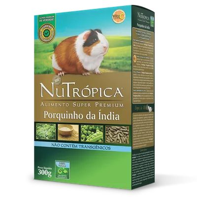 Ração Nutrópica para Porquinho-da-Índia Super Premium