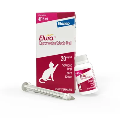 Elura Solução Oral para Gatos 20mg/ml