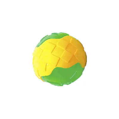 Brinquedo Bola Tex Pets Verde e Amarela