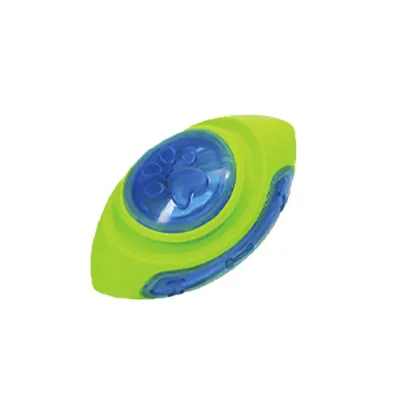 Brinquedo Mordedor Nave Espacial Tex Pets Verde e Azul
