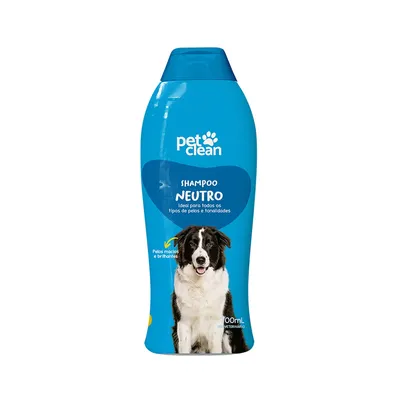 Shampoo e Condicionador Neutro Cães e Gatos Pet Clean