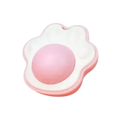 Brinquedo Patinha com Catnip Tex Pets Rosa