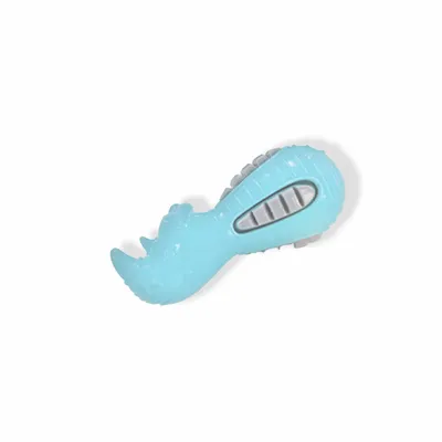 Brinquedo Mordedor Rinoceronte Tex Pets Verde