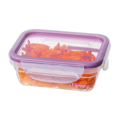 Pote Hermético com Trava Sanremo Roxo