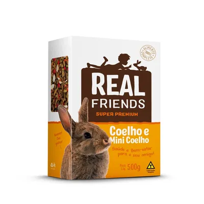 Ração Real Friends Coelho Zootekna