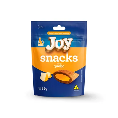 Petisco Joy Snacks para Gatos Adultos Queijo