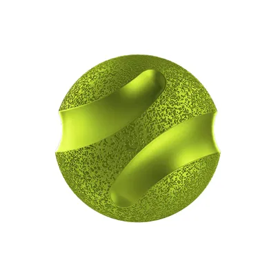 Brinquedo Bola Maciça Slim Ball Stark Pet Verde