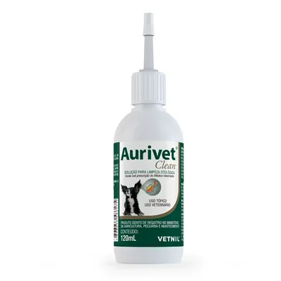 Solução Otológica Aurivet Clean