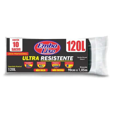 Saco para Lixo Ultra Resistente Embalixo