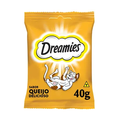 Petisco Dreamies Queijo para Gatos Adultos