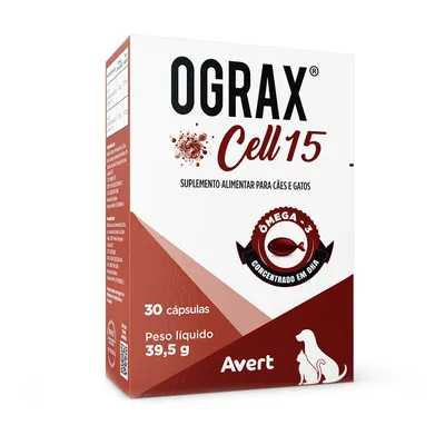 Ograx Cell 15 Suplemento Alimentar