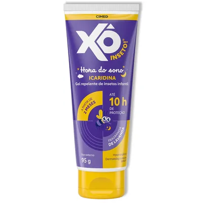 Gel Repelente de Insetos Xô Inseto Infantil Hora do Sono Lavanda