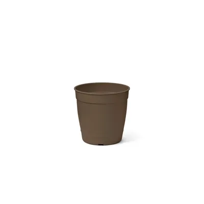 Vaso Aquarela Cilíndrico Nutriplan Marrom Avelã