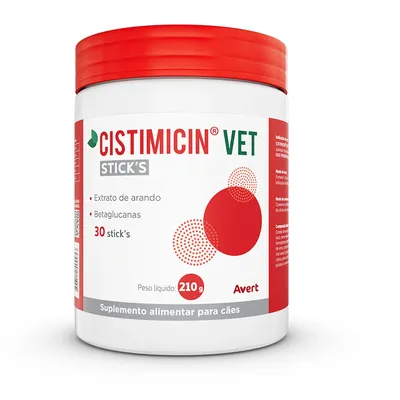 Cistimicin Vet Sticks Suplemento Alimentar para Cães