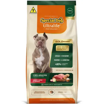 Ração Special Dog Gold Performance Cães Adultos Frango e Carne