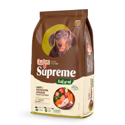 Ração Quatree Supreme Light Cães Castrados Adultos Raças Pequenas