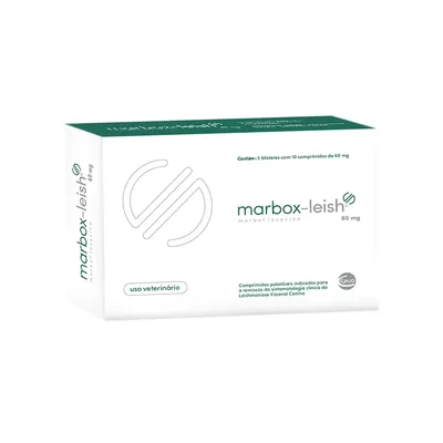 Marbox-Leish 60 mg Antibiótico para Cães