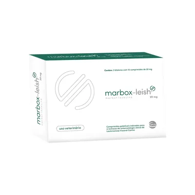Marbox-Leish 20 mg Antibiótico para Cães