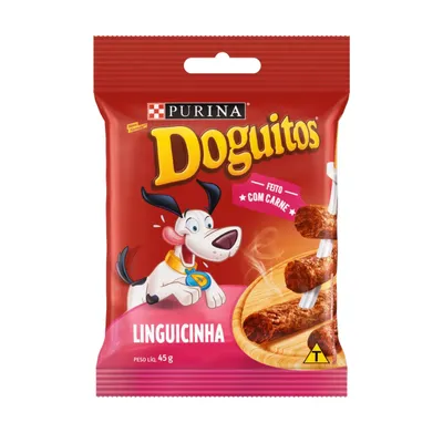 Petisco Cães Doguitos Rodízio Linguicinha Purina