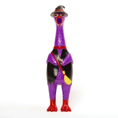 Brinquedo Halloween Monstrinho Vinil Roxo Savana
