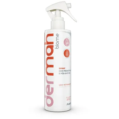 Spray Dermah Biome para Cães e Gatos Avert