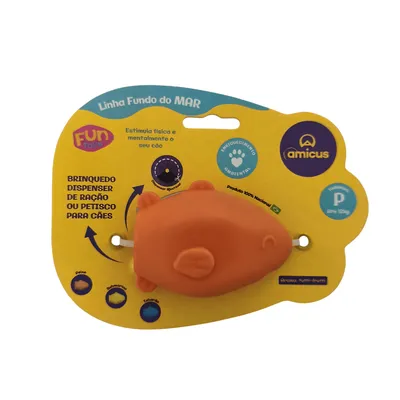 Brinquedo Fun Toys Fundo do Mar Peixe Laranja Amicus