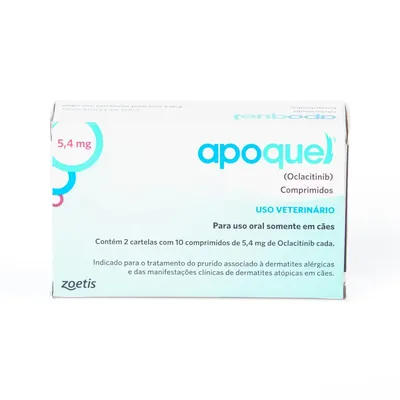 Apoquel 5,4 mg - Tratamento para coceira em Cães