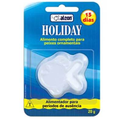 Ração para 15 Dias Holiday Alcon