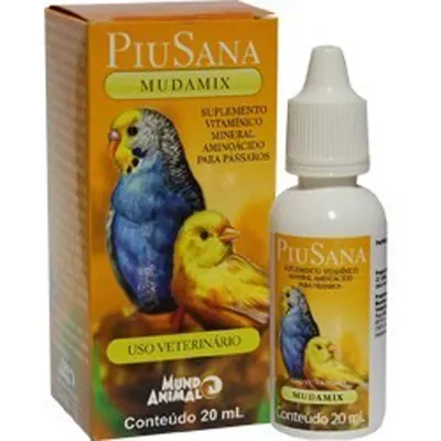 Piusana Mudamix para Pássaros Mundo Animal