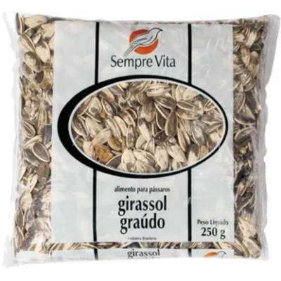 Girassol Graúdo para Pássaros Sempre Vita