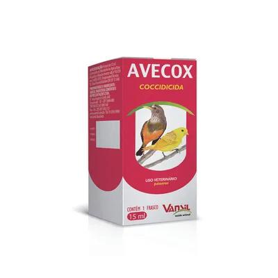 Avecox Coccidicida para Pássaros Vansil