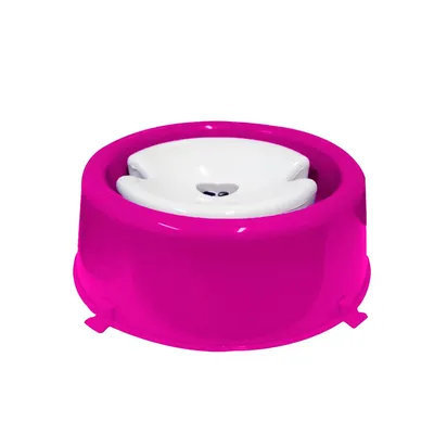 Bebedouro Classic Pelos Longos Furacão Pet Rosa