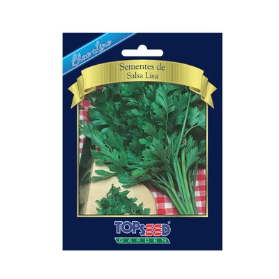 Sementes de Salsa Lisa Blue Line Topseed Garden