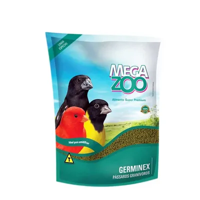 Ração Megazoo Pássaros Granívoros Germinex