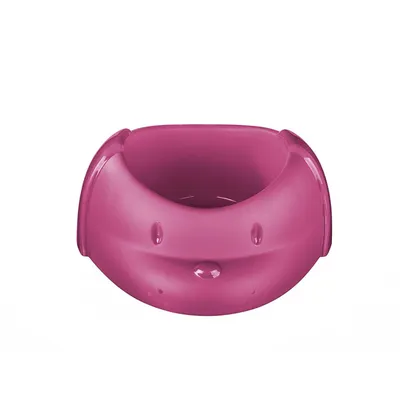 Comedouro Plástico para Cachorro Rosa Sanremo