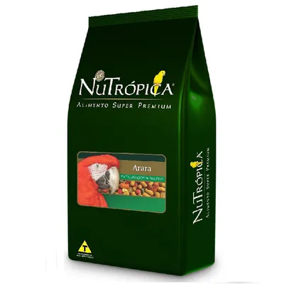 Ração Nutrópica para Araras com Frutas