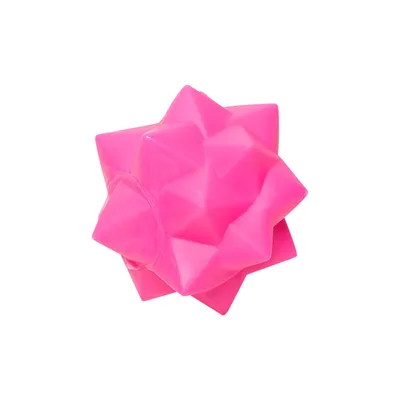 Bola Cravo Vinil Rosa para Cães HomePet
