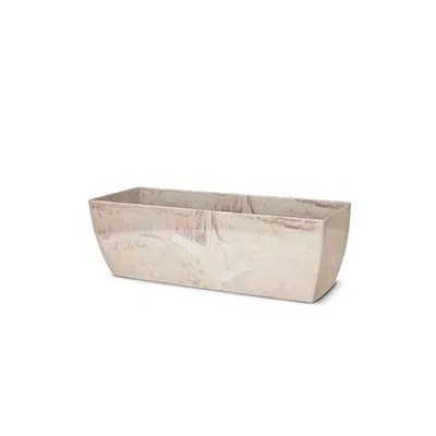 Cachepô Jardineira Elegante Travertino Nutriplan