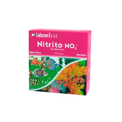 Nitrito NO2 LabconTest para Água Doce ou Salgada Alcon