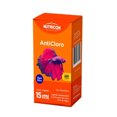 AntiCloro para Aquários Nutricon