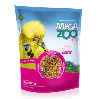 Ração para Periquito Mix Megazoo