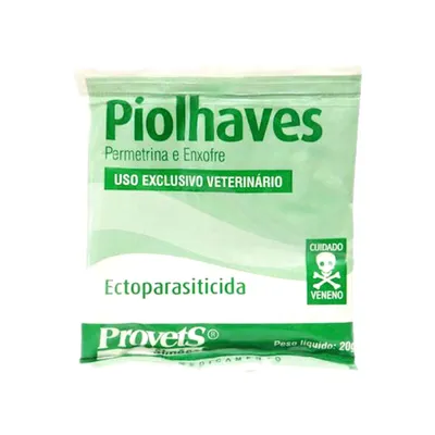 Piolhaves Talco para Pássaros Simões