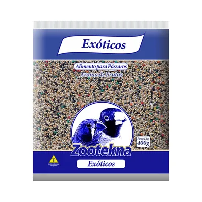 Mistura de Sementes Pássaro Exótico Zootekna