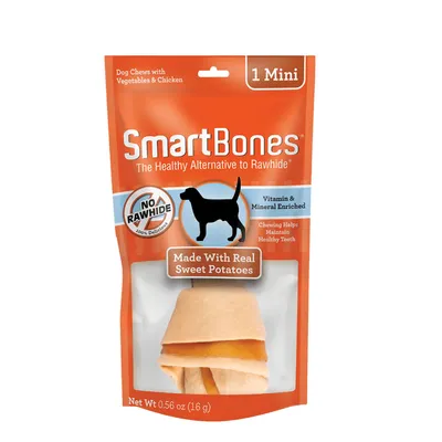 Ossinho para Cães Smartbones Sweet Potato Mini