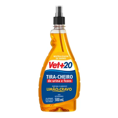 Tira Cheiro Spray Limão Cravo Vet+20